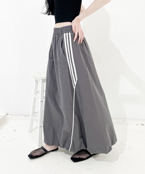 スカート 配色ラインバルーンスカート : ZOZOTOWN Yahoo!店 - 通販