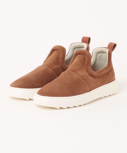 スニーカー SUS サス スエードスリッポンタイプスニーカー レディース