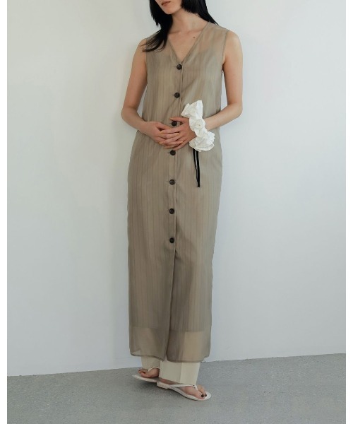 Balloon Cut Onepiece / anuke ホワイトさ新品38 ànuke online store（アンヌーク） / Balloon Cut