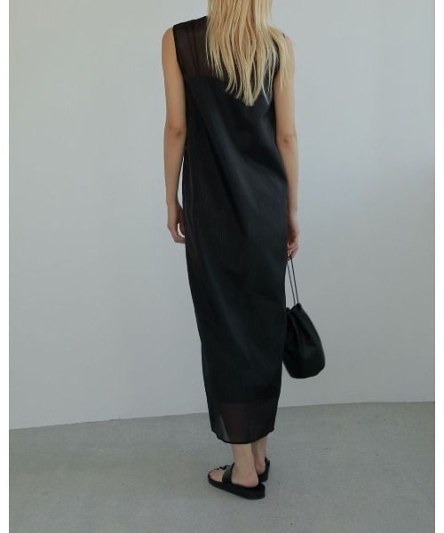 anuke Stripe Layered Onepiece 新品未使用タグ付き ànuke online store（アンヌーク） / Stripe Layered