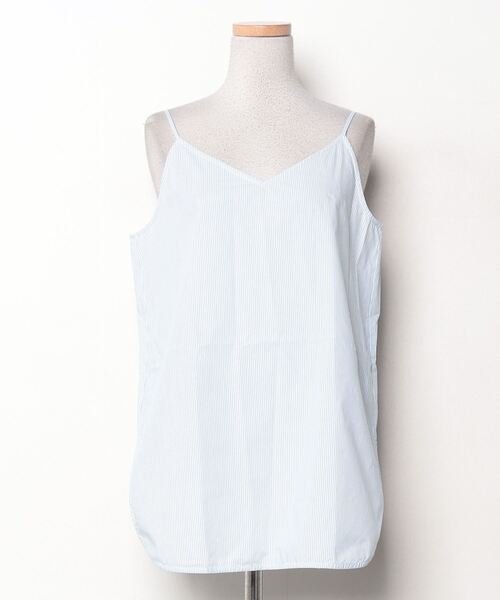 ETRE TOKYO / 長袖シャツ/FREE/コットン/BEG/1224310145-0 ETRE TOKYO 「ETRE TOKYO」 長袖シャツ FREE ライトブルー レディース