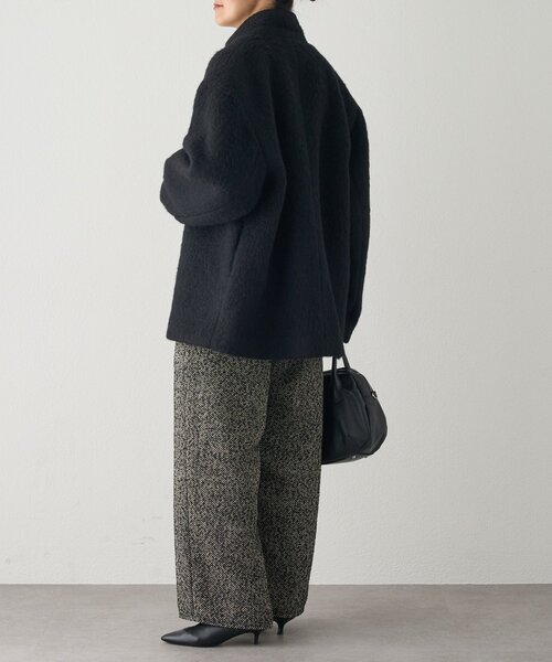 BEARDSLEY（ビアズリー） ステンカラーコート コート アルパカ