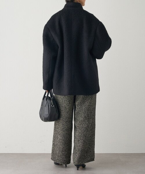 BEARDSLEY（ビアズリー） ステンカラーコート コート アルパカ