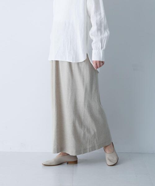 かぐれ☆スカート かぐれ スカート リネンカットストレートスカート : ZOZOTOWN Yahoo!店