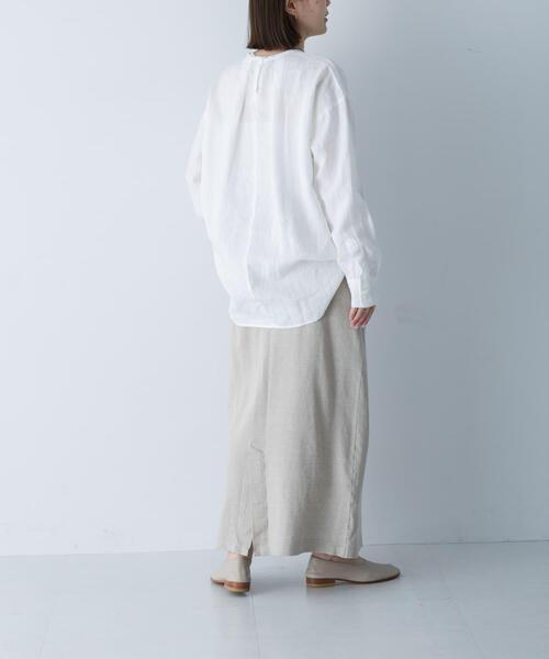 かぐれ スカート リネンカットストレートスカート : ZOZOTOWN Yahoo!店