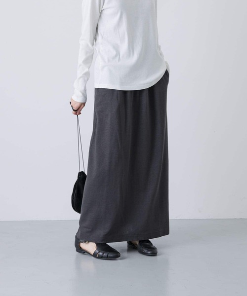 かぐれ スカート リネンカットストレートスカート : ZOZOTOWN Yahoo!店