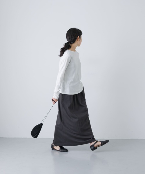 かぐれ スカート リネンカットストレートスカート : ZOZOTOWN Yahoo!店