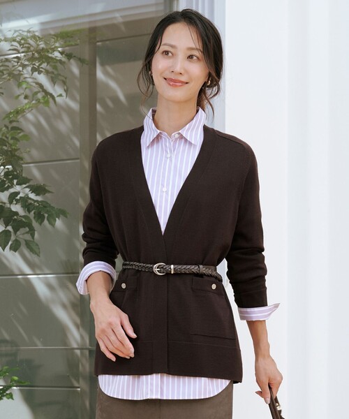 J.PRESS（J.プレス） カーディガン 「着丈が選べる」KNIT BASIC ロング