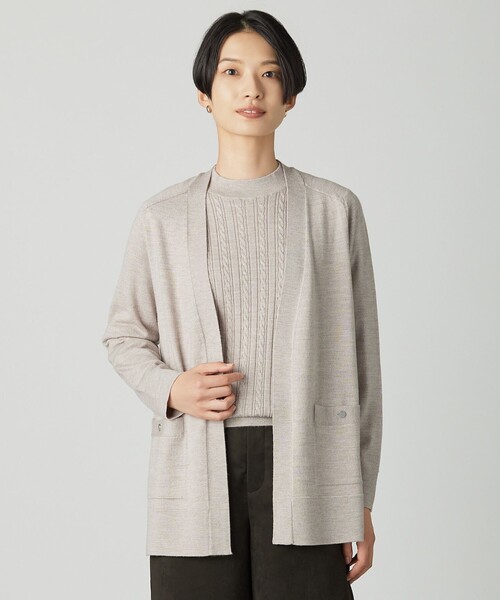 J.PRESS（J.プレス） カーディガン 「着丈が選べる」KNIT BASIC ロング