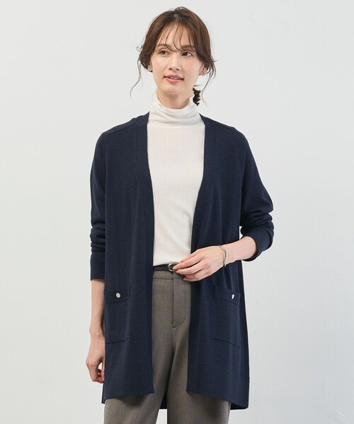 J.PRESS（J.プレス） カーディガン 「着丈が選べる」KNIT BASIC ロング