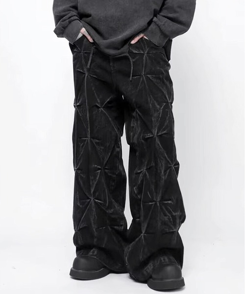 JOHNNY WOLF（ジョニーウルフ） ジーンズ SPIDER タックブリーチ