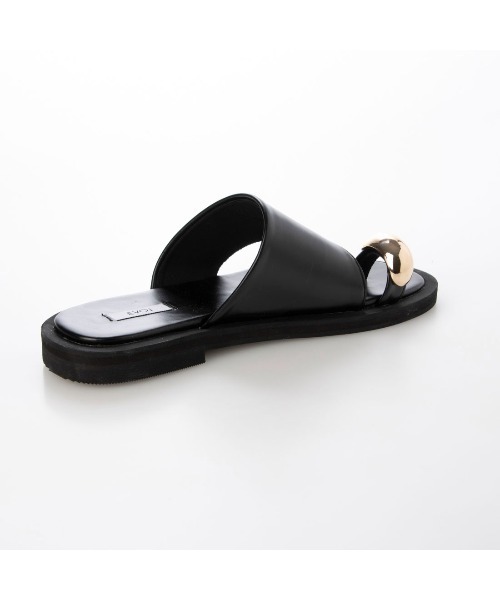 「EVOL」 フラットサンダル M ブラウン レディース_画像4