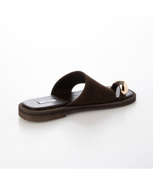 「EVOL」 フラットサンダル M ブラウン レディース_画像9