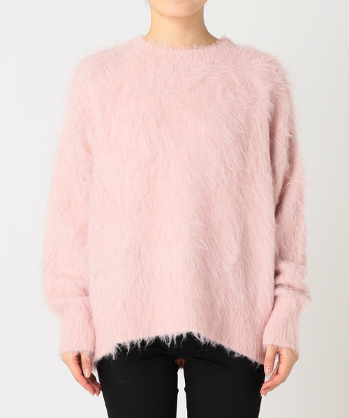 新品 シャギークルーネックプルオーバー TIME SALE】シャギークルーネックプルオーバー｜プルオーバー｜ニコル