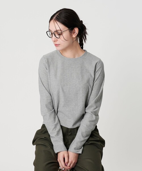 tシャツ コットンポリエステル ラメロングスリーブカットソー レディース | BEAUTY＆YOUTH UNITED ARROWS | 03
