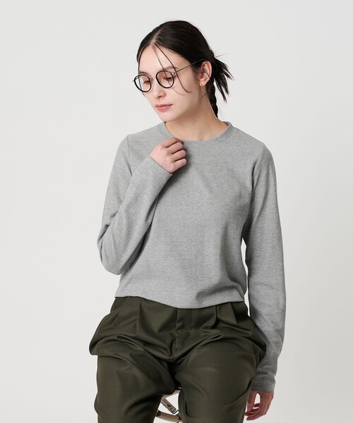 tシャツ コットンポリエステル ラメロングスリーブカットソー レディース | BEAUTY＆YOUTH UNITED ARROWS | 05