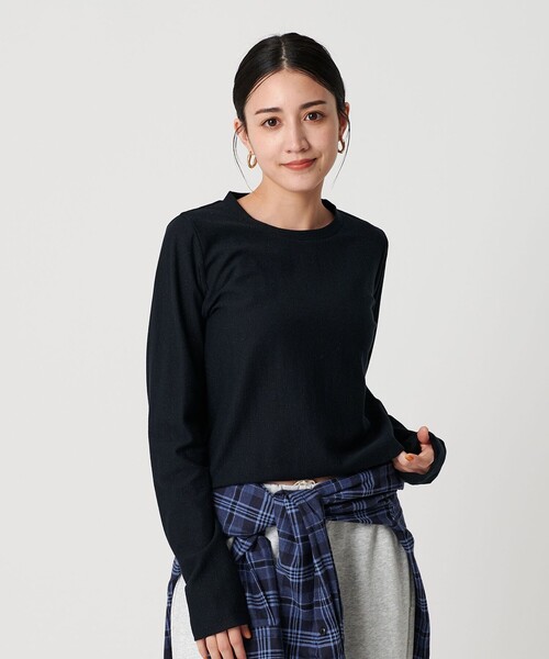 tシャツ コットンポリエステル ラメロングスリーブカットソー レディース | BEAUTY＆YOUTH UNITED ARROWS | 08