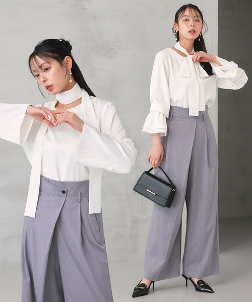 RUIRUE BOUTIQUE（ルイルエブティック） ブラウス シャツ マルチway 
