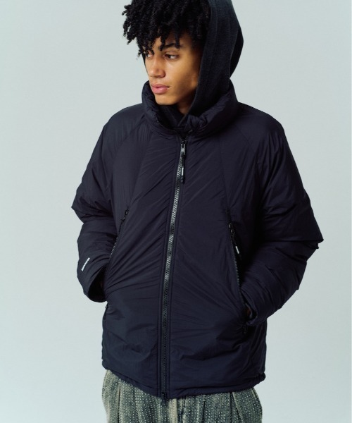 ブルゾン アウター 「ADAMPATEK/アダムパテック」stand down jacket スタンドカラージャケット メンズの画像