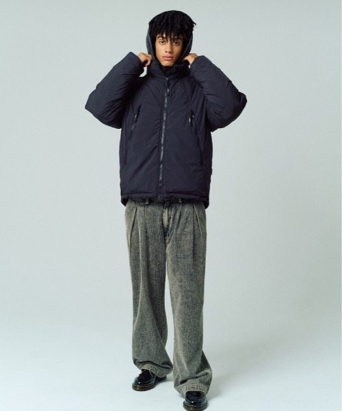 ブルゾン アウター 「ADAMPATEK/アダムパテック」stand down jacket スタンドカラージャケット メンズの画像