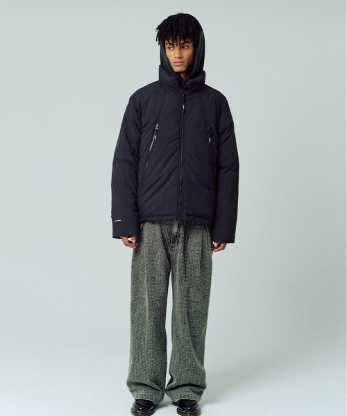 ブルゾン アウター 「ADAMPATEK/アダムパテック」stand down jacket スタンドカラージャケット メンズの画像