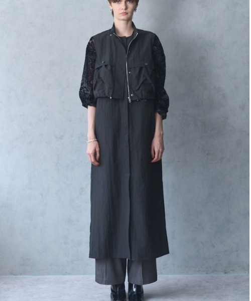 ワンピース Fin shirt one-piece フィンシャツワンピース_2