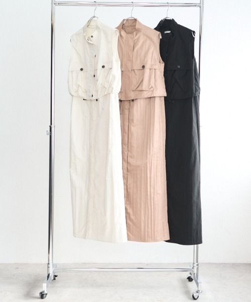 ワンピース Fin shirt one-piece フィンシャツワンピース_4