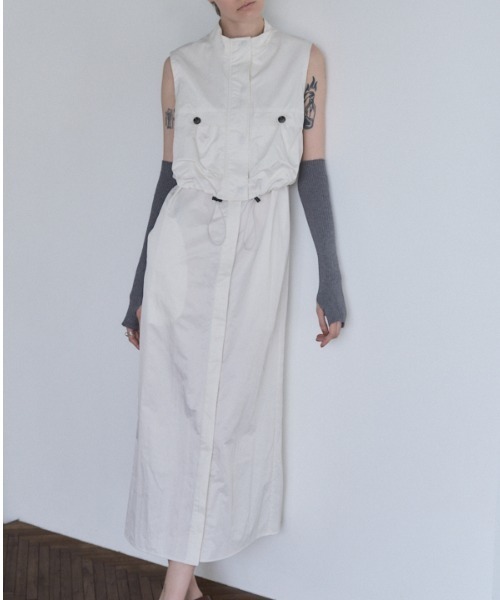 ワンピース Fin shirt one-piece フィンシャツワンピース_5