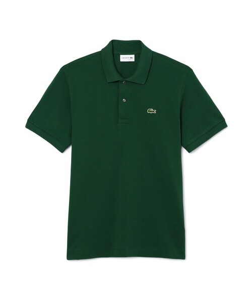 「LACOSTE」 半袖ポロシャツ M ピンク メンズの画像