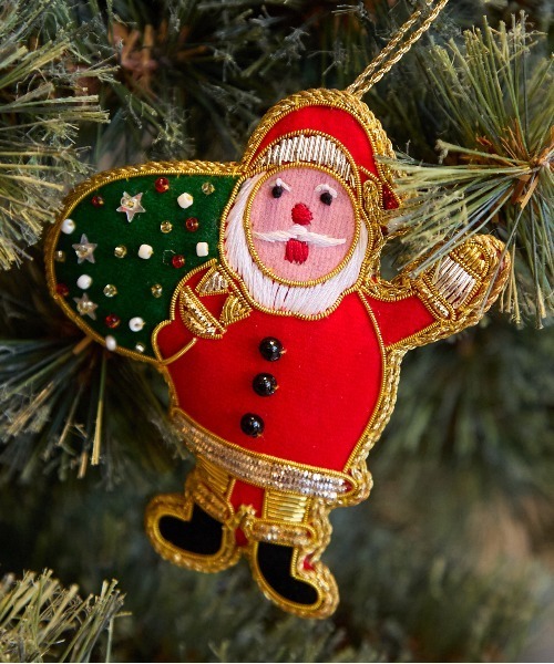 niko and…（ニコアンド） インテリア 「2025Xmas」ザリ刺繍