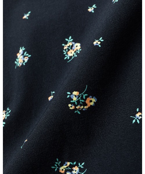 ア*カ様 THOUSAND MILE 半袖 ワンピース FLOWER BLACK THOUSAND MILE（サウザンドマイル） ワンピース 半袖 「L's」SHORT