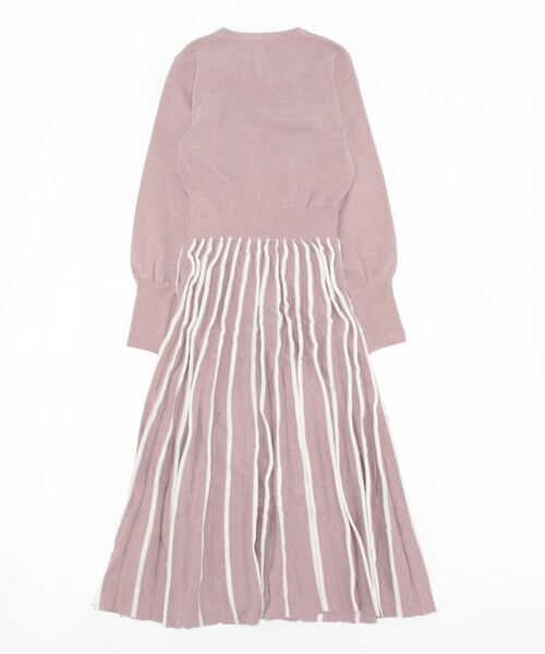 「BLUEEAST」 ニットワンピース MEDIUM ピンク レディース_画像2