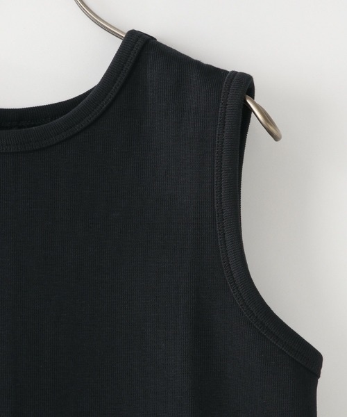 「LOWRYS FARM」 ノースリーブワンピース FREE ブラック レディース_画像6