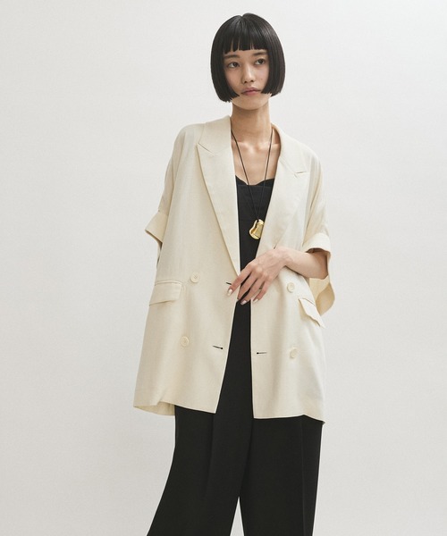 ツイです！美品　ADAM ET ROPE' テーラードジャケット　フリー ツイ様専用です！美品 ADAM ET ROPE' テーラードジャケット フリー