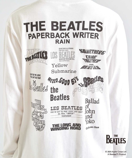 The Beatles tシャツ 「THE BEATLES / ザ ビートルズ」コラボロンTee