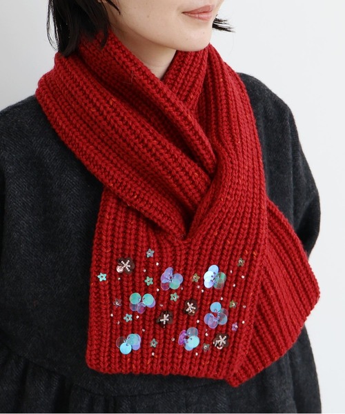 l'atelier du savon（アトリエドゥサボン） ネックウォーマー スヌード