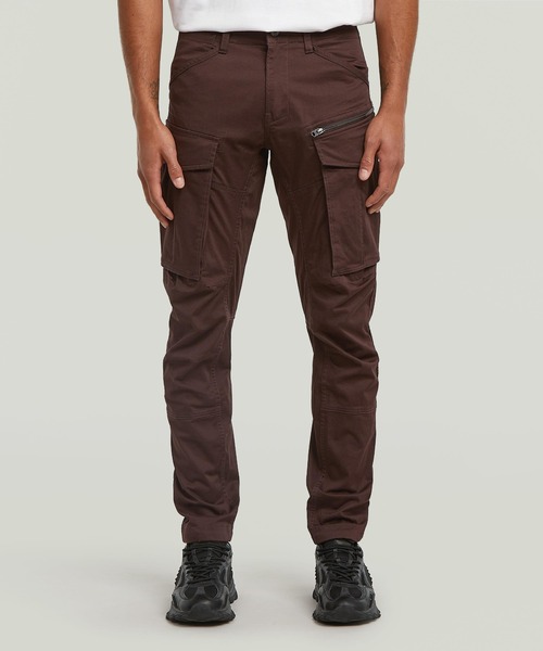 G-STAR RAW カーゴパンツ ROVIC ZIP 3D REGULAR TAPERED PANTS/立体