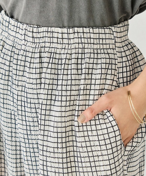 「LAVEANGE」 イージーパンツ LL オフホワイト レディース_画像5