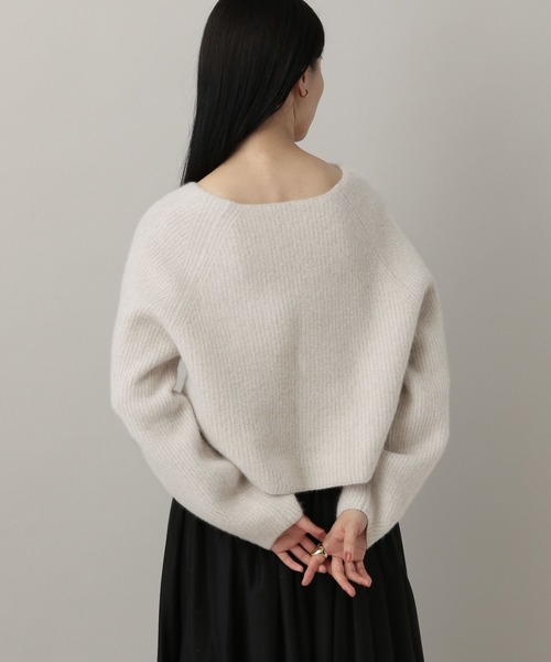 A part by（アパートバイ） ニット セーター 「前後2WAY」フォックス