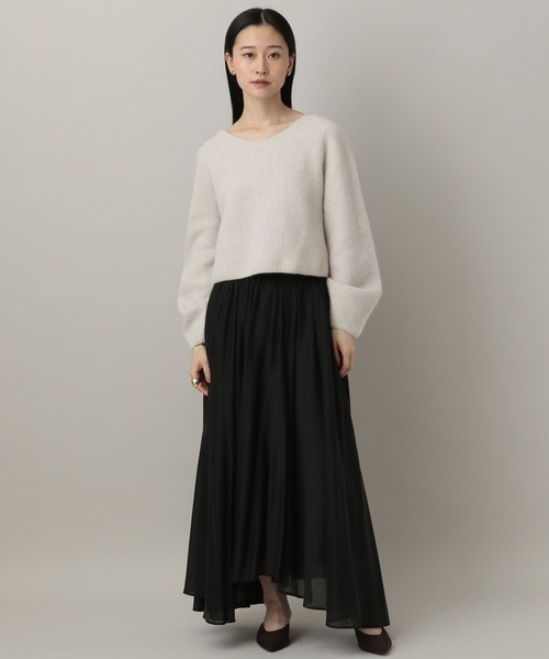 A part by（アパートバイ） ニット セーター 「前後2WAY」フォックス