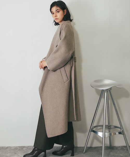 SMILE ORCHID（スマイルオーキッド） コート チェスターコート ウール