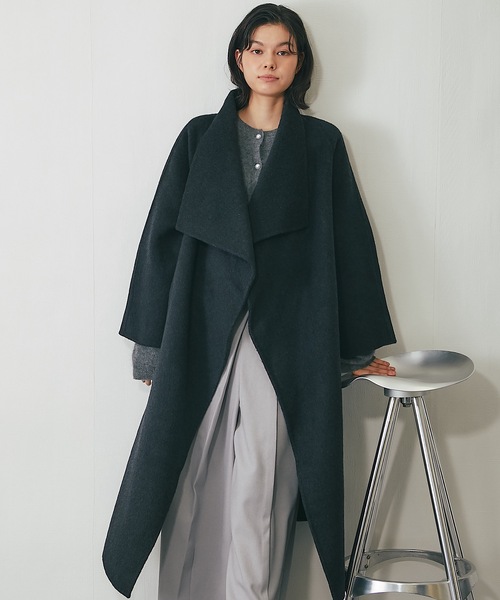 SMILE ORCHID（スマイルオーキッド） コート チェスターコート ウール