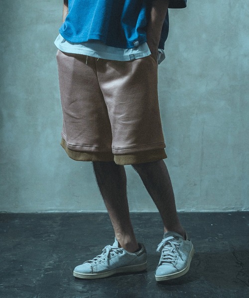 「ANGENEHM」 ショートパンツ L ブラウン系その他 メンズ_画像2