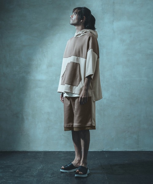 「ANGENEHM」 ショートパンツ L ブラウン系その他 メンズ_画像8