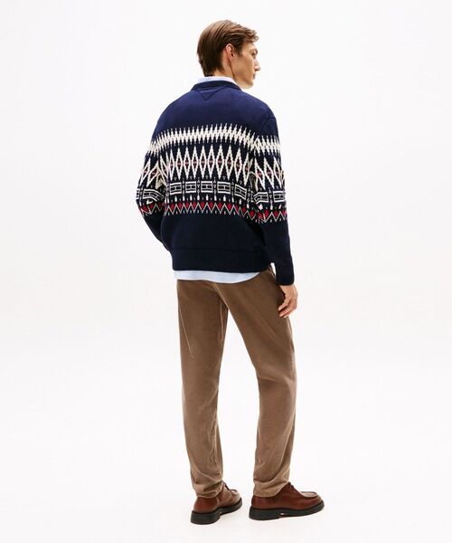 トミー ヒルフィガー（ ）/プレイスフェアアイルコットンクルーネックセーター TOMMY HILFIGER（トミー・ヒルフィガー） セーター ニット プレイス