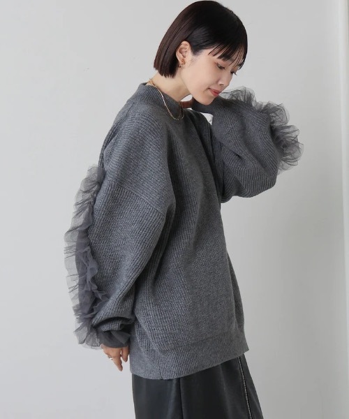 Bou Jeloud（ブージュルード） ニット セーター 「WEB限定」アーム