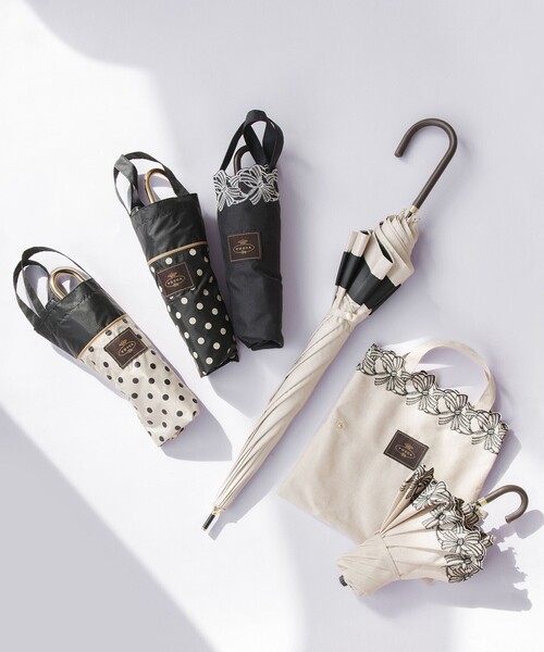 マロン様：【タグ付き新品未使用】TOCCA／トッカ　長傘　ブラック TOCCA（トッカ） 傘 SIDE RIBBON UMBRELLA 長傘 レディース : ZOZOTOWN