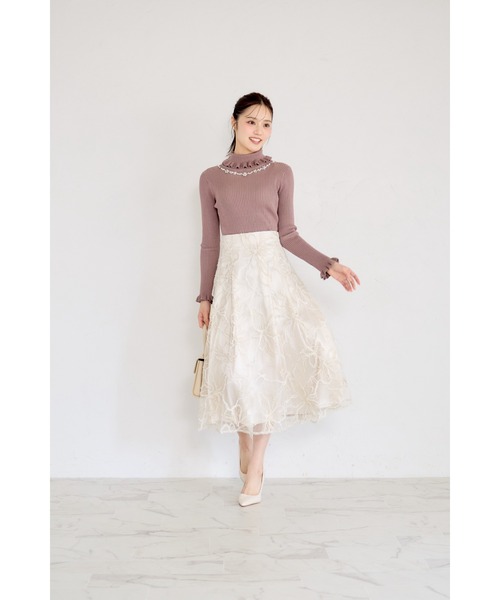 Milkddr品 tocco closet（トッコ クローゼット） スカート バックレースアップ
