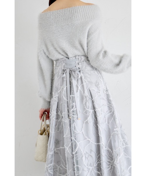 tocco closet（トッコ クローゼット） スカート バックレースアップ