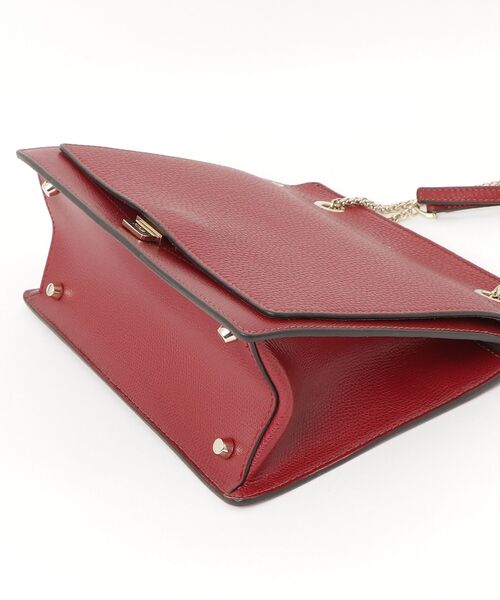 FURLA（フルラ） ワンポイントショルダーバッグ - レッド レディース